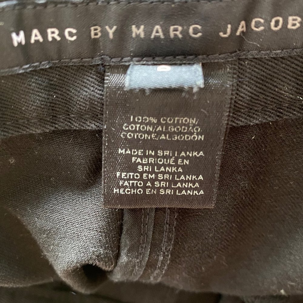 MARC BY MARC JACOBS black cotton midi jean skirt - Picture 7 of 8